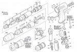 Bosch 0 607 161 503 400 WATT-SERIE Pn-Drill - (Industr.) Spare Parts